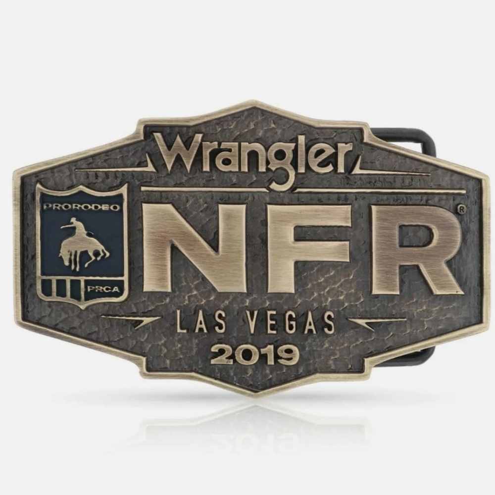 Montana Silversmiths NFR 2019 Belt Buckle NEW